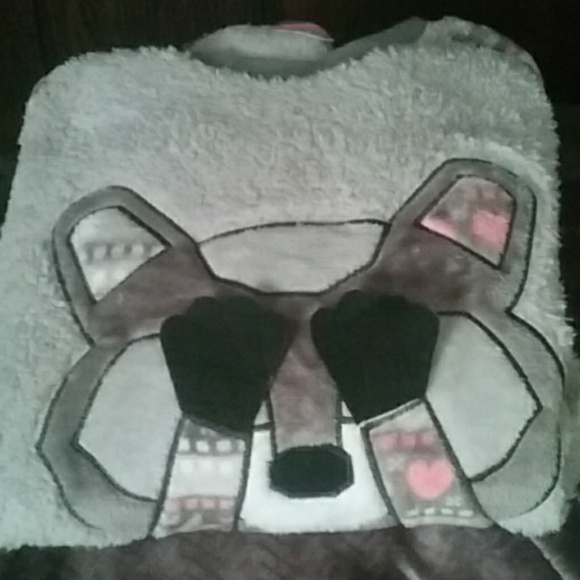 Sleepwear top fleece, long sleeve - Picture 3 of 3